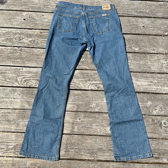 Levi’s Stauss Signature Low rise boot cut misses 10 long - Picture 4 of 10